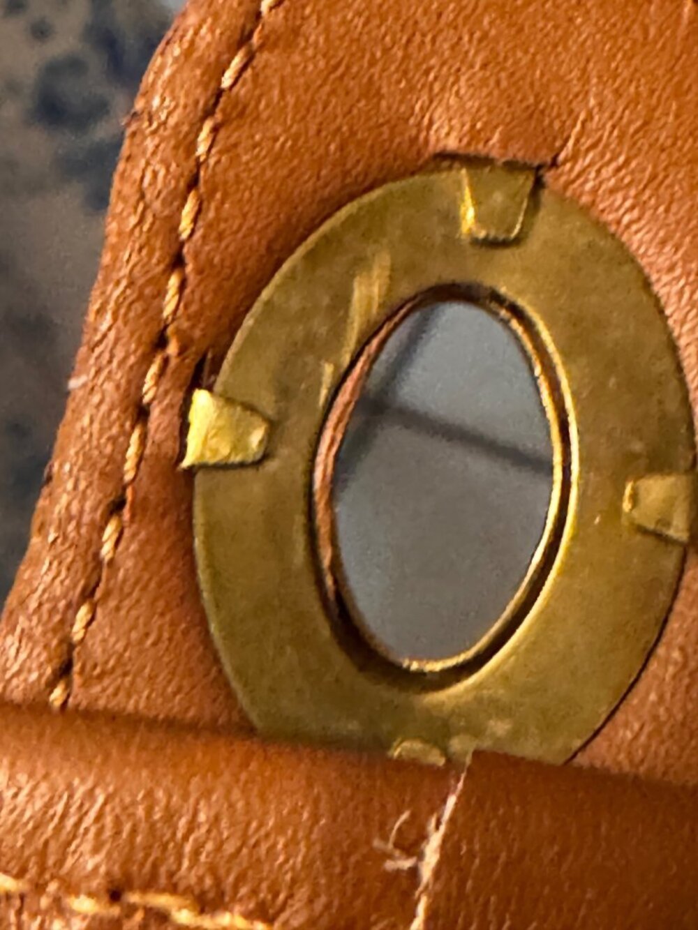 Coach Murphy 9930 British Tan Leather Crossbody Bag USA 1996 Turnlock Vintage - Picture 16 of 16